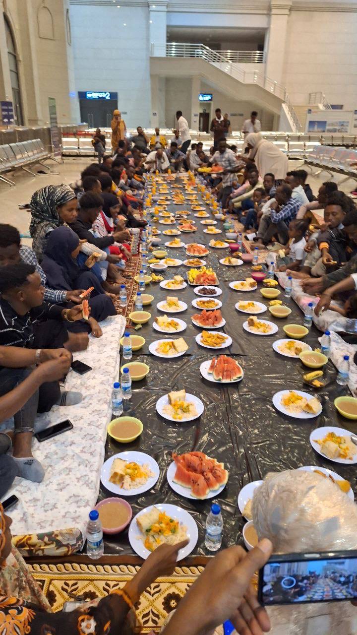 Iftar program was held at EDR Adama railway station by;